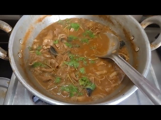 Village Style Mutton Boti Curry Recipe | Boti Curry Recipe | Boti Fry | Goat Intestine Gravy