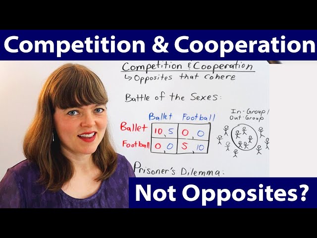 Competition and Cooperation: They Cohere / Non-Opposite Opposites