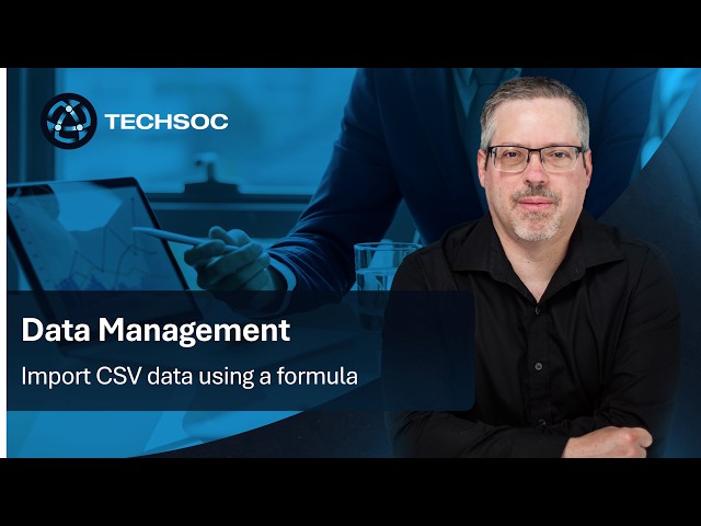 Import comma-separated value (CSV) data into Excel using a formula