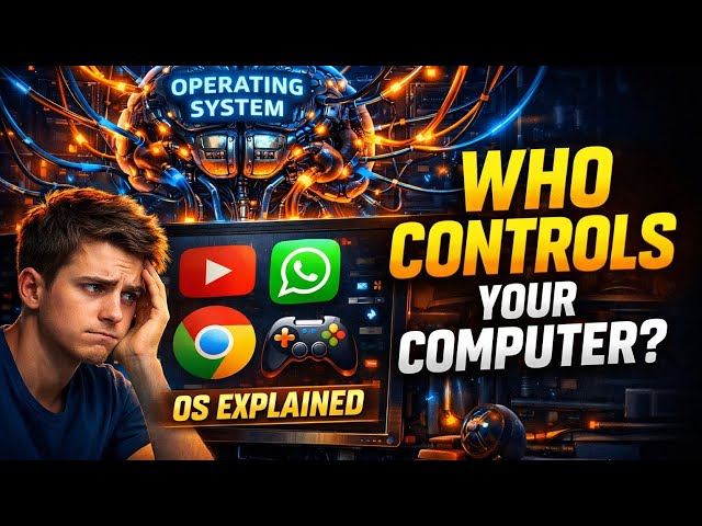  Operating System Tutorial for Beginners | Introduction to OS | Functions, Goals & Types of OS