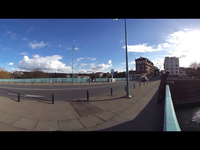 One minute on the bridge