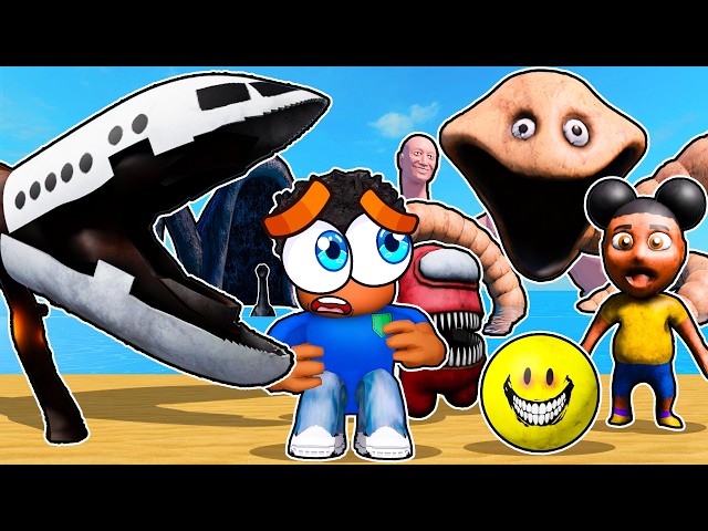 Unlocking SCP Morphs in Roblox!! (This is Scary)