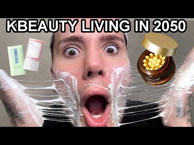 KOREAN SKINCARE IS LIVING IN 2050 || Style Korean
