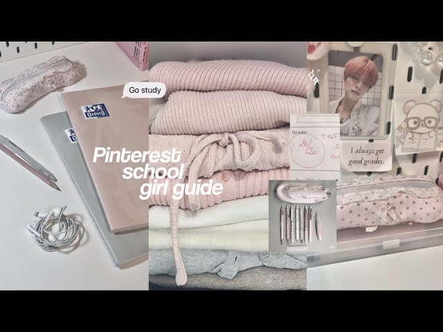HOW TO ROMANTICIZE SCHOOL? ✉️💕 study tips, good mindset, motivation, Pinterest girl morning routine