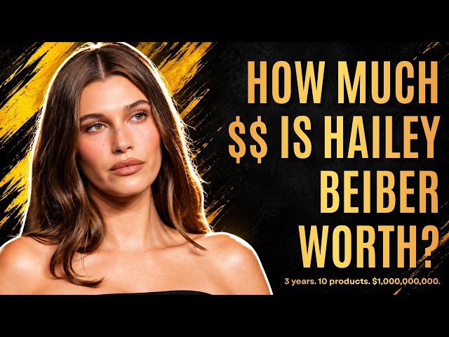 how hailey bieber built a billion dollar company.