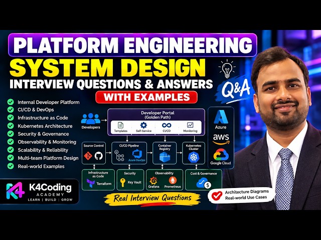 System Design Interview: Platform Engineering Questions You Must Know