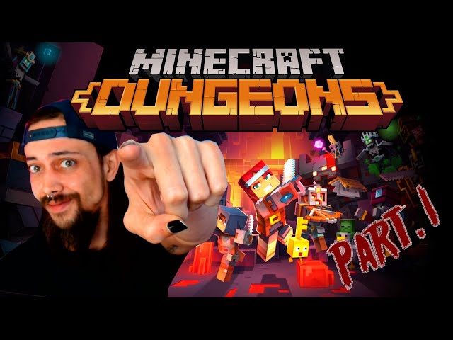 DUNGEON CRAWLING in Minecraft DUNGEONS!! {PT1}