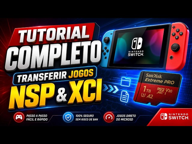 How to Transfer NSP and XCI Games to Nintendo Switch (Complete Tutorial!)
