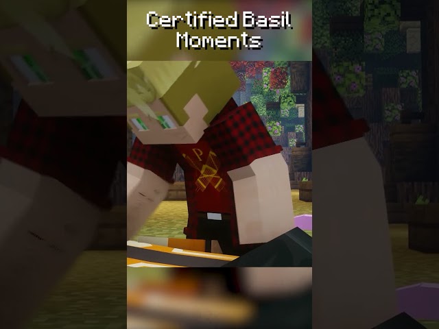 Certified Basil Moments  #minecraft #mcrproject