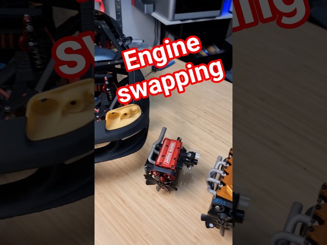 Im working on version 2 chassis for this engine, i have to change so much to fit this engine  🫡