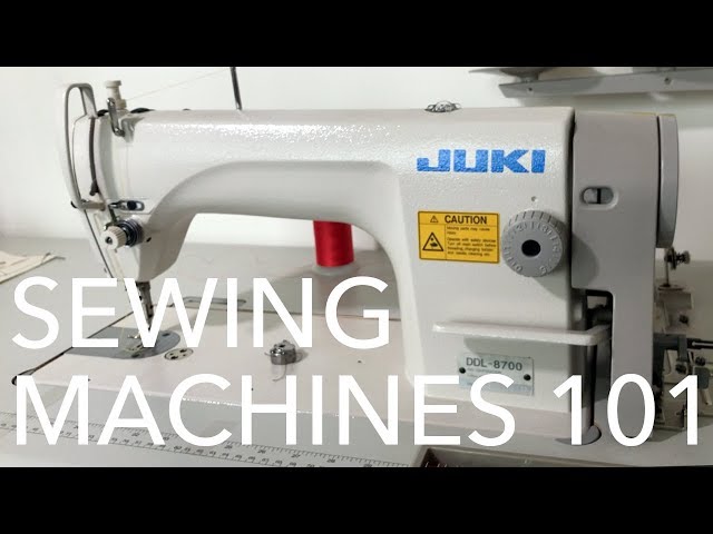 Intro to Industrial Sewing Machines
