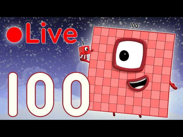 🔴 Aventuras espaciales - Contando del 1 al 100! | 123 Aprende a Contar | Numberblocks en Español