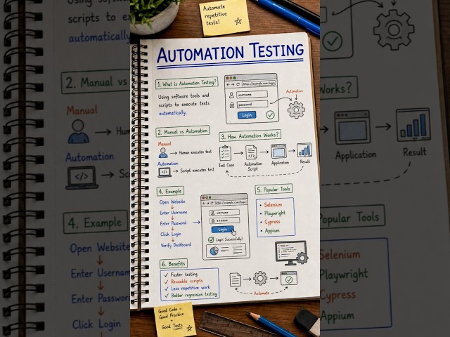 How Does Automation Testing Actually Work? 🤔💻 | QA Tutorial