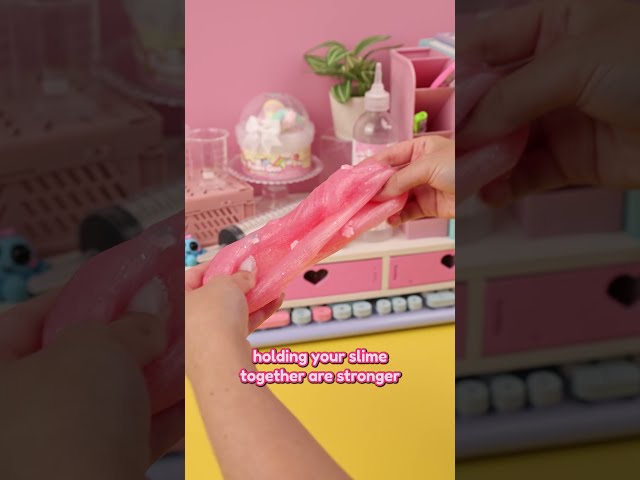 Why doesn't slime stick to your hands? 🤔 #slime #slimehacks