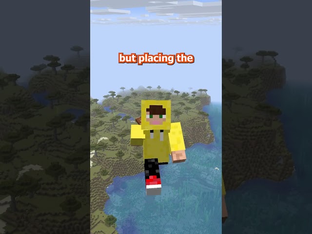 how on EARTH did this Minecraft player survive???  #minecraft