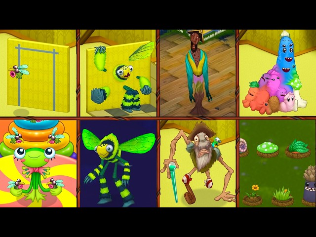 My Singing Monsters, but with mutated monsters on Backrooms Island. || My Singing Monster