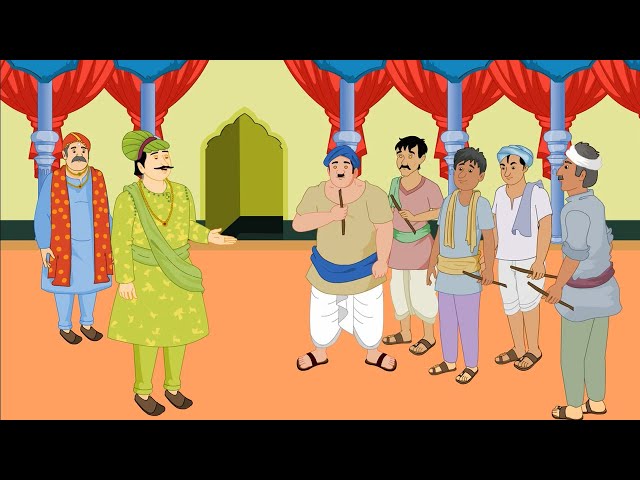 Birbal's Cleverness - English Story I Bedtime Story I Kids Stories I Animated Stories | Poems