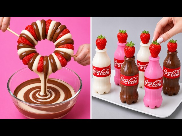 🍫🍓 Chocolate & Fresh Strawberries | The Perfect Sweet Dessert Combination