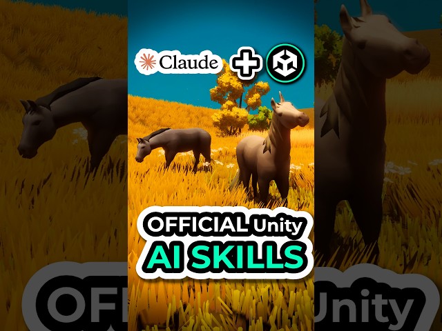 Unity made 29 AI skills for Unity devs — Official Claude plugin!