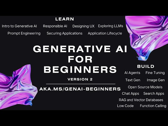 Free GAI course from Microsoft