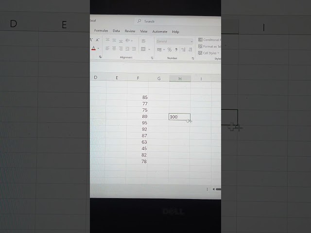 Excel में Percentage (%) Symbol कैसे लगाएं? | MS Excel Tips & Tricks #shorts #computertechzone