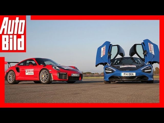 Porsche 911 GT2 RS vs McLaren 720S (2018) Driving Report/Test/Review