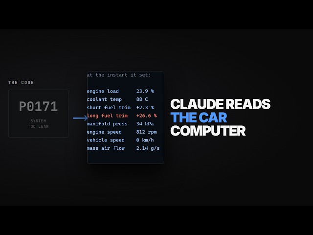 AI agents can talk to your car computer now (mechanic work just changed forever)