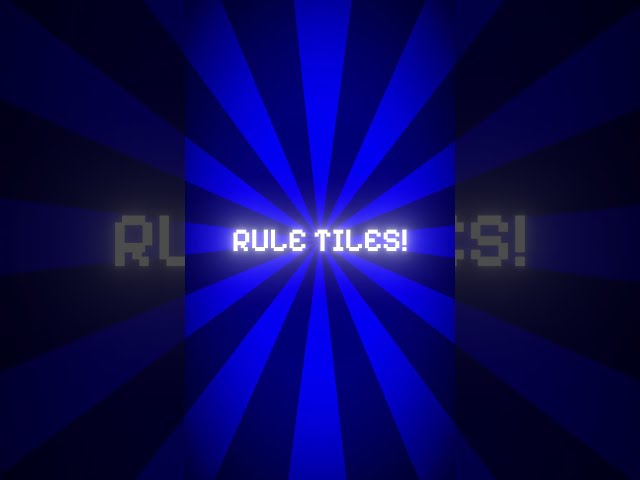 I Made Unity Build My Levels For Me 🤯 | Rule Tiles