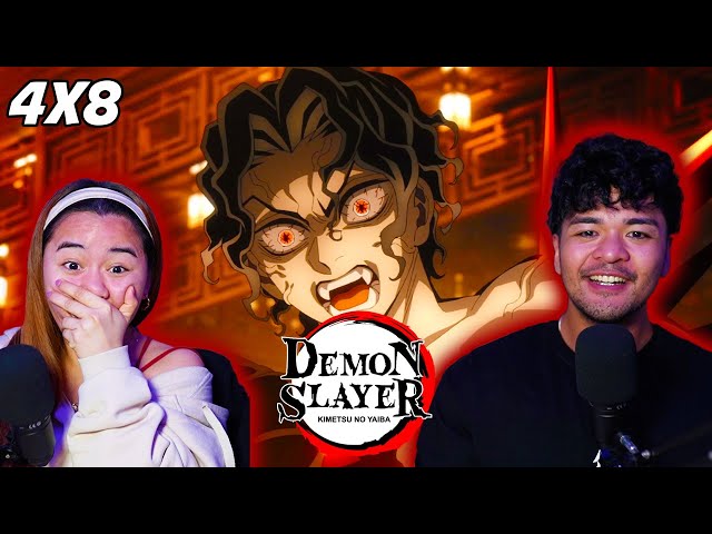 ABSOLUTE PEAK! BEST EPISODE! | GIRLFRIEND REACTS To Demon Slayer Season 4 Episode 8 Reaction!