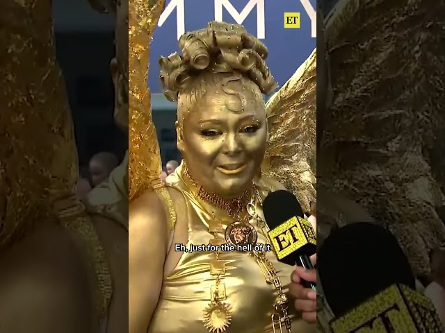Meg Stalter Goes Gold For the Emmys