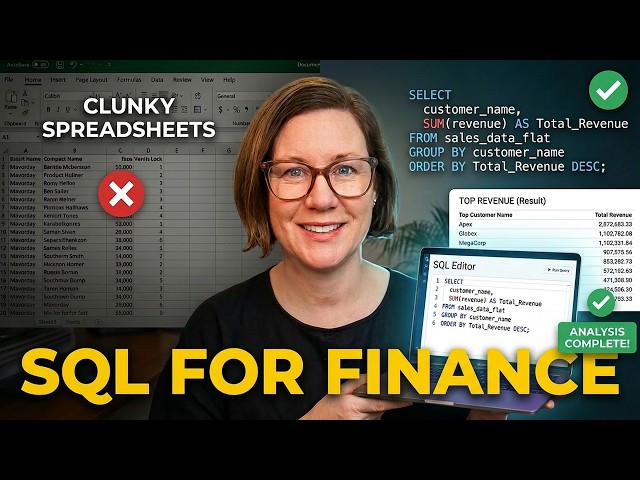 I'm a CPA: The SQL Skills Every Finance Analyst Should Build