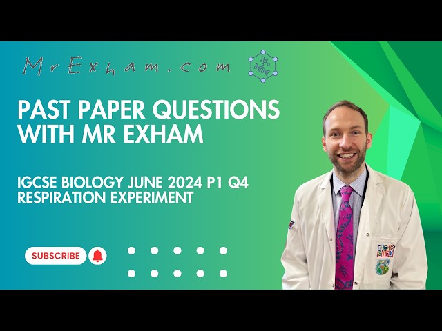 IGCSE Biology Past Paper Question Practice - Respiration Experiment
