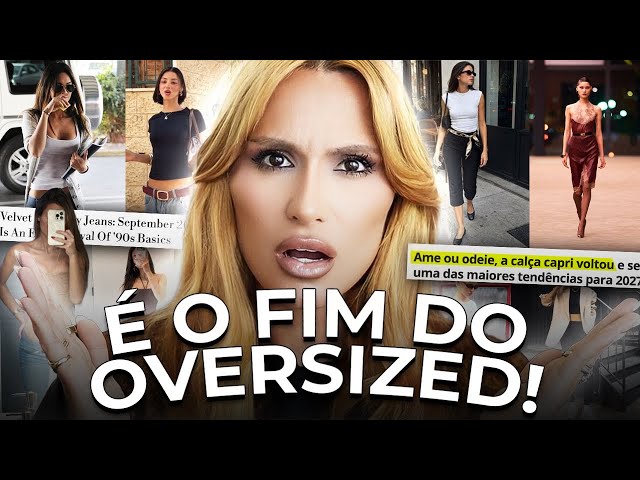 O oversize acabou, a nova silhueta da moda para 2026 chegou — e vai mudar o seu guarda-roupa inteiro