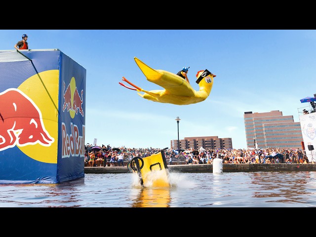 100 FUNNIEST Flights & Crashes From Red Bull Flugtag