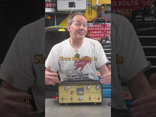 LDO500 CB Amplifier #chrisboden #comedy #educational #retro #engineering #radio #linear #footwarmer