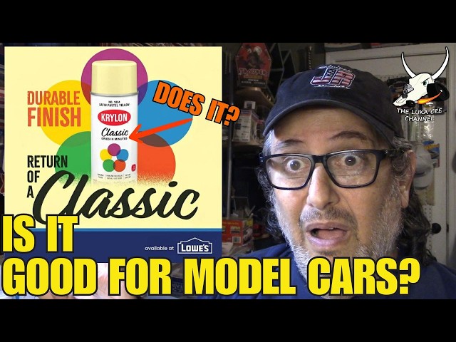 Testing New Krylon Classic For Model Cars  Let's See Ep.507