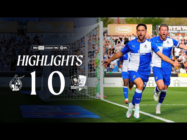 Extended Highlights | Bristol Rovers 1-0 Exeter City