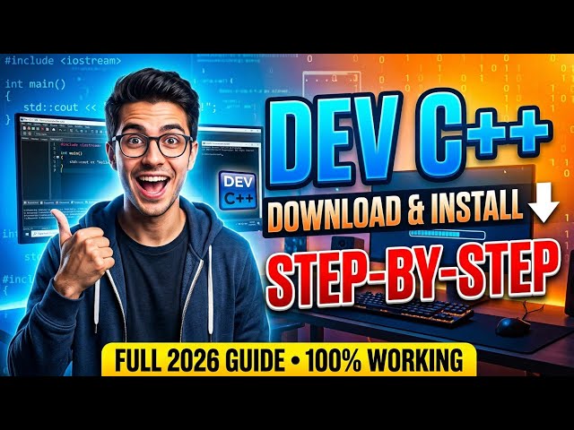How to Download and Install Dev-C++ on Windows (Step-by-Step Guide)