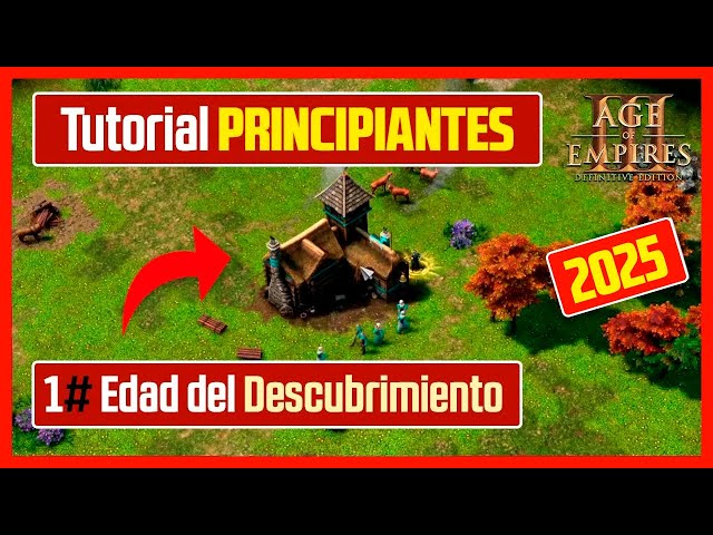 ✅ AGE OF EMPIRES 3 Beginner's Tutorial | Episode 1. What to Do in the First Age | 2023