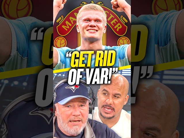 McCoist and Agbonlahor react to VAR giving Haaland's goal vs Man United despite obvious offside! 😡