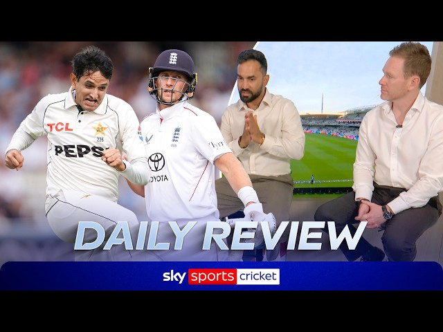 England on back foot on day one at Lord's | England vs Pakistan | Daily Review | Lord's Test Day One