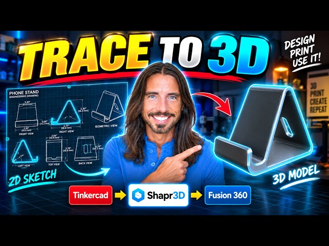 Trace any 3D print Any Part You Want!!! Sharp3D Tutorial