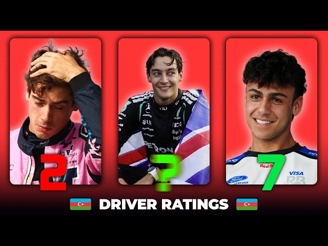 My Driver Ratings for the F1 Azerbaijan GP 2026