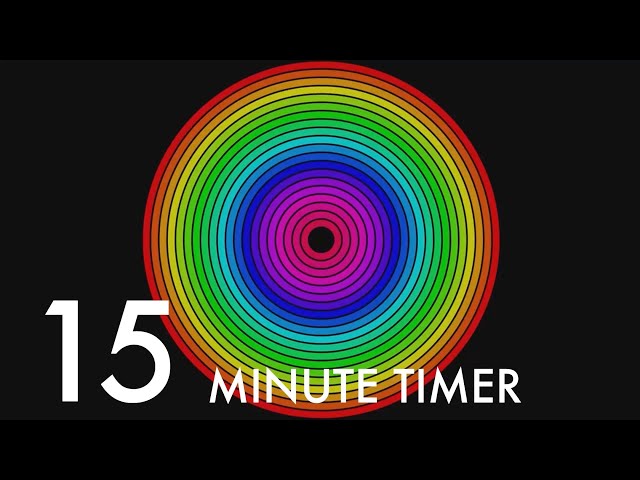 15 Minute Radial Timer