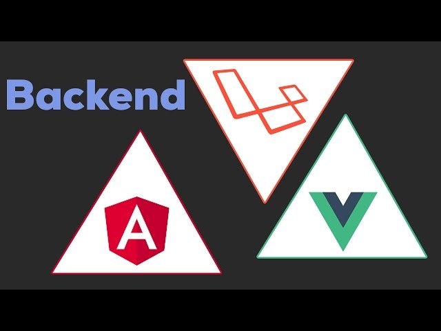 BACKEND WITH LARAVEL | Laravel + Angular 2 / Vue.js 2