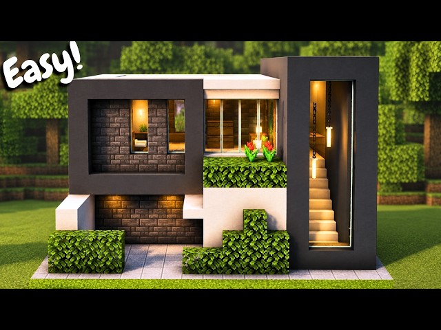 How to Build a Small Modern House in 10 minutes