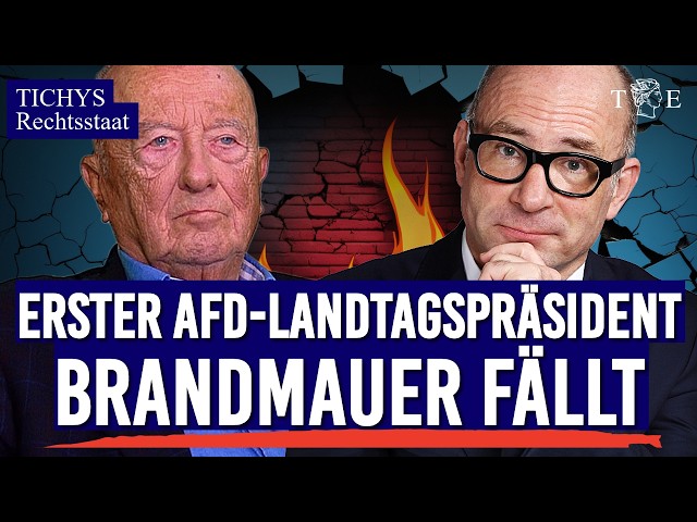 AfD ban over EU and NATO – while the "firewall" in the state parliament crumbles | TICHYS Rule of...