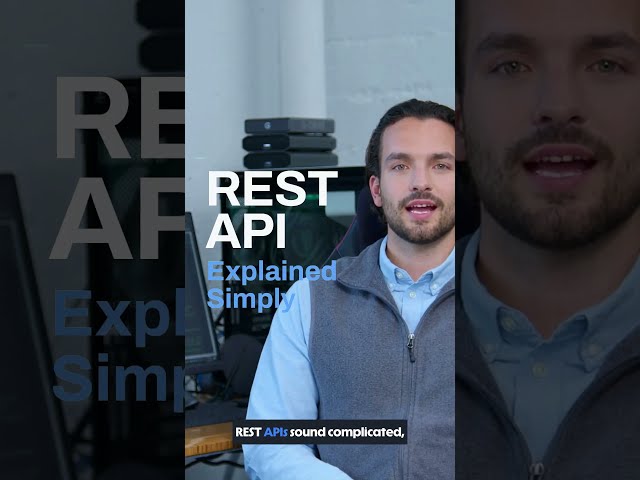 REST API Explained Simply with an Easy Example #shorts