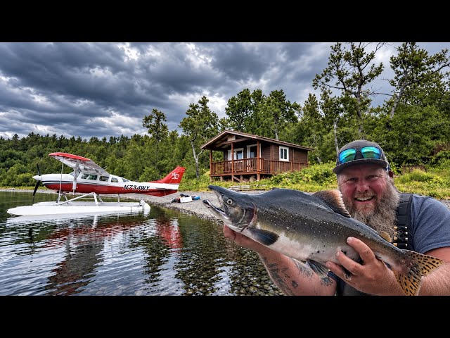 4 Days Alone in Alaska - Remote Off-Grid Cabin