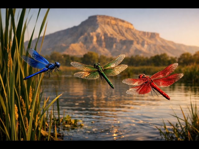 Ambient New age Healing Atmospheric music Dragon Flies water Garfield Mesa